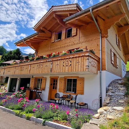 Large Deluxe Studio For 2 - Chalet Lovo Lenk Zewnętrze zdjęcie