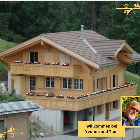 Large Deluxe Studio For 2 - Chalet Lovo Lenk Zewnętrze zdjęcie