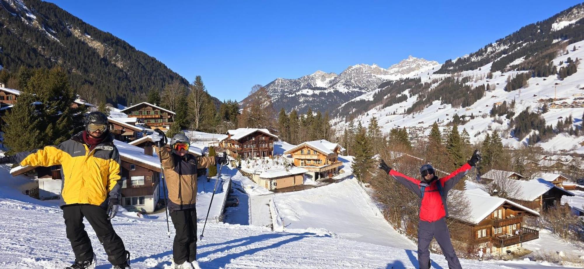Large Deluxe Studio For 2 - Chalet Lovo Lenk Zewnętrze zdjęcie