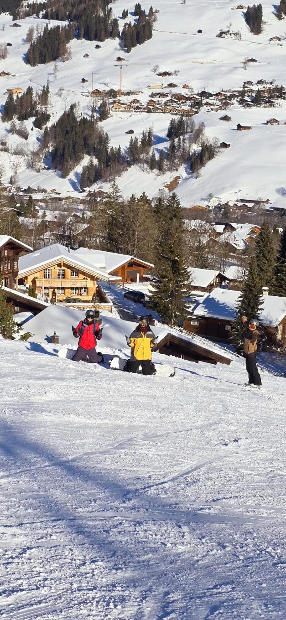 Large Deluxe Studio For 2 - Chalet Lovo Lenk Zewnętrze zdjęcie